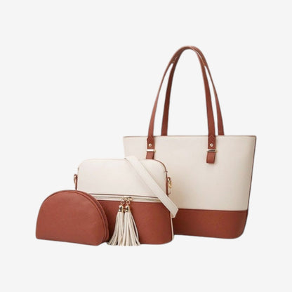 Premium Leather Handbag Set!